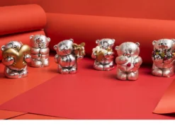 Figurina orsetto forever friends con pacchetto regalo Selezione zanolli