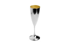 Flute argento trilaminato con interno dorato Selezione zanolli