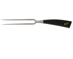 Forchettone elegance acciaio con manico nero Berkel