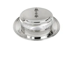Formaggiera argento in stile inglese Selezione zanolli
