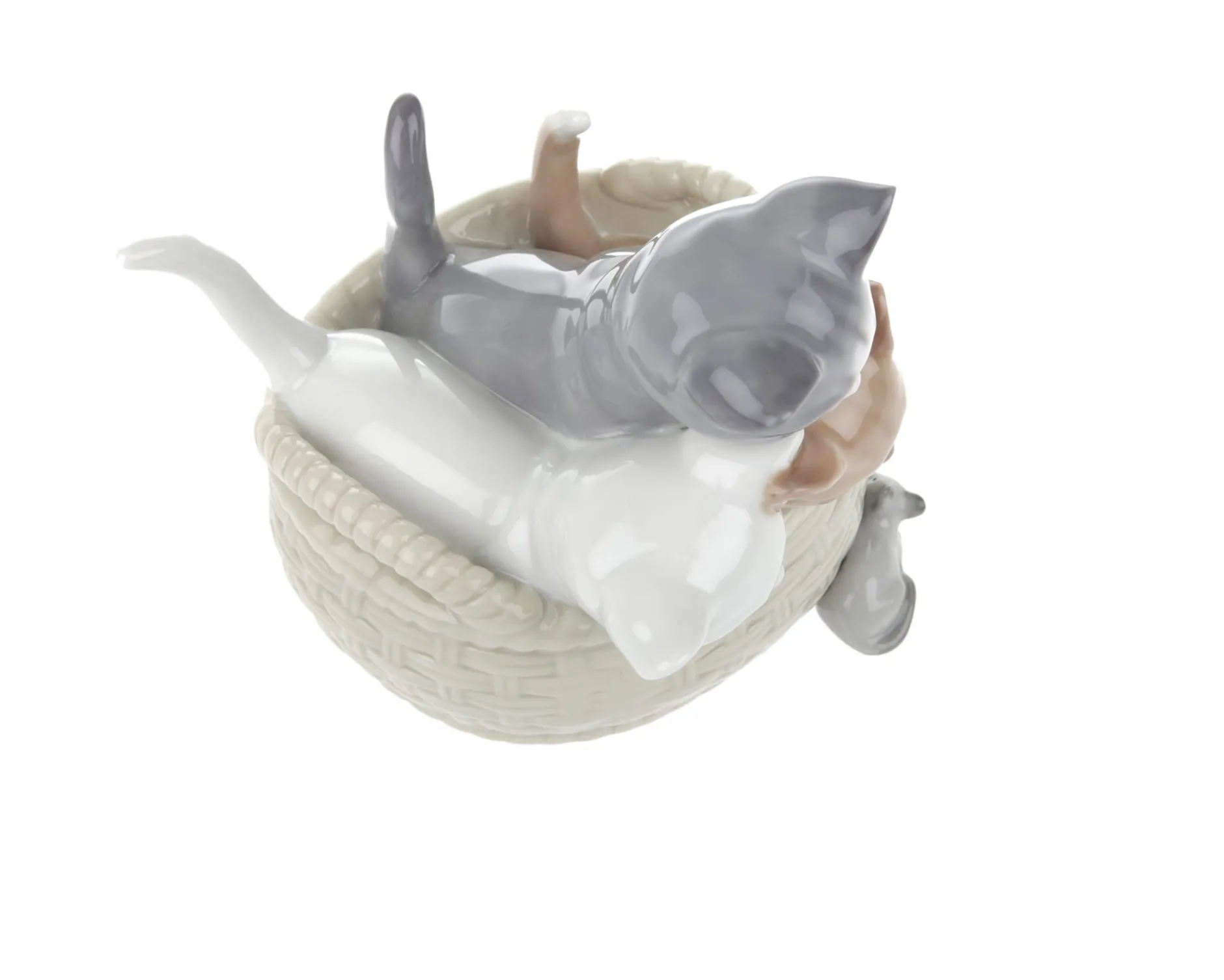 Gattini curiosi porcellana Lladro'