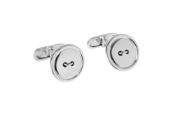 Gemelli bottone argento Selezione zanolli