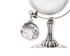 Globo terrestre con ciondolo globo e scatola Selezione zanolli