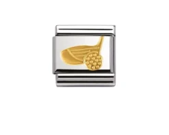 Golf composable acciaio e oro Nomination