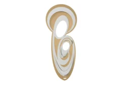 Icona maternità oro trasparente e bianco marmo Arti & mestieri