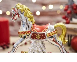 Idea regalo natale carillon cavallo a dondolo Selezione zanolli