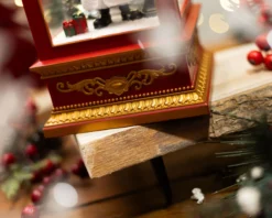 Idea regalo natale lanterna babbo natale bianca Selezione zanolli