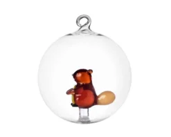 Idea regalo natale palla di natale castoro woodland tales Ichendorf