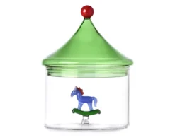 Idea regalo natale scatola cavallo a dondolo Ichendorf