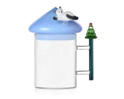Idea regalo natale tisaniera gatto sdraiato sul tappo christmas tales Ichendorf