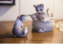 Il gatto e il topo porcellana Lladro'
