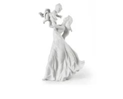 Il mio bellissimo bebe' porcellana bianca opaca Lladro'