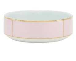 Insalatiera diva porcellana rosa Richard ginori