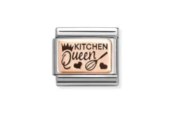 Kitchen queen composable acciaio e oro rosa Nomination