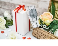 Lampada albero fiorito con tubo portaconfetti Selezione zanolli