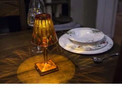 Lampada battery ambra Kartell