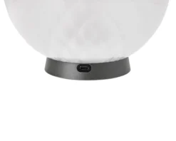 Lampada da tavolo balloton luce vetro di murano cristallo Venini
