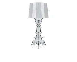 Lampada da tavolo bourgie argento con dimmer Kartell