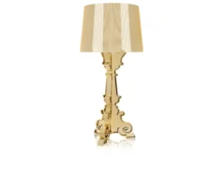 Lampada da tavolo bourgie oro con dimmer Kartell