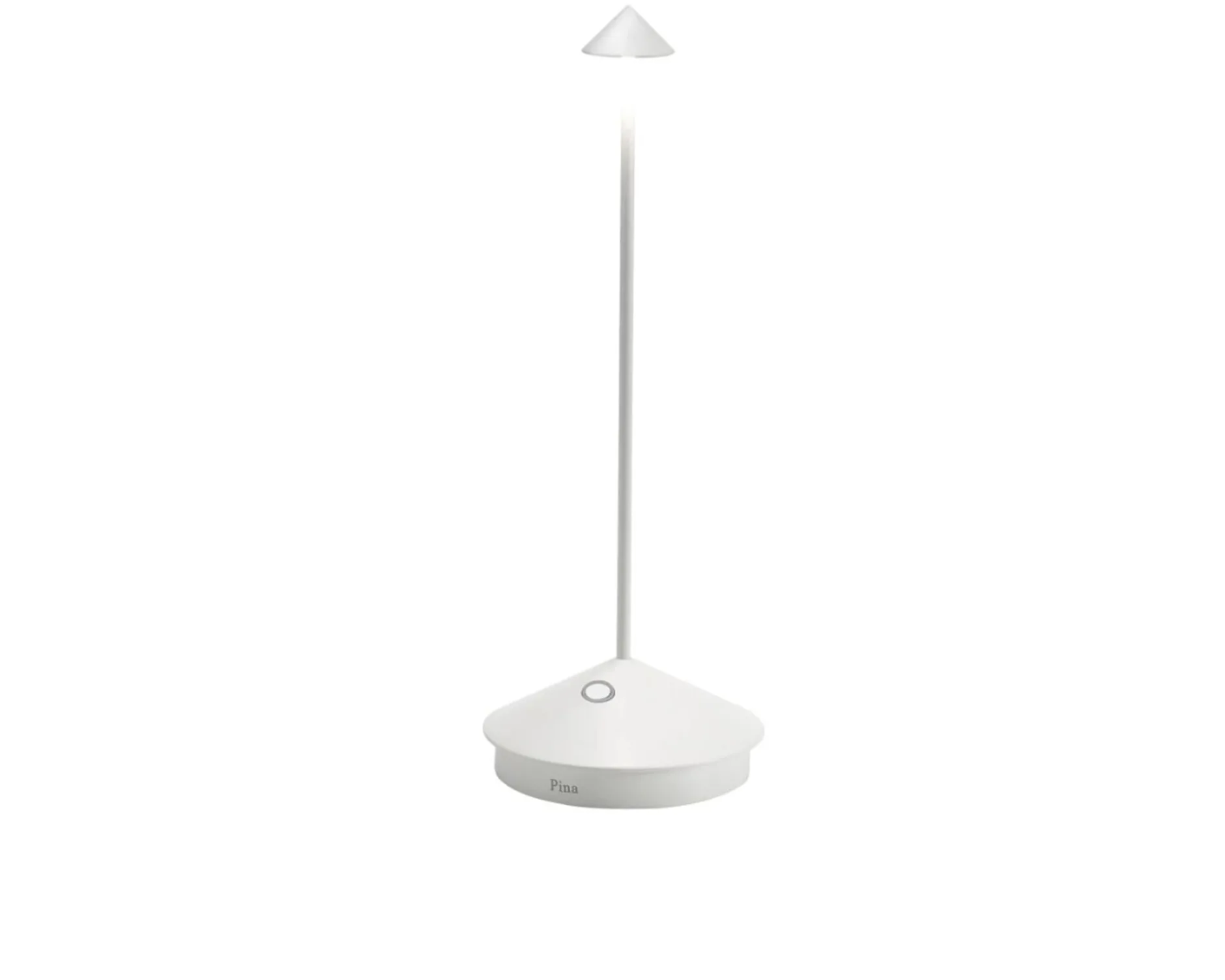 Lampada da tavolo pina bianco opaco Zafferano
