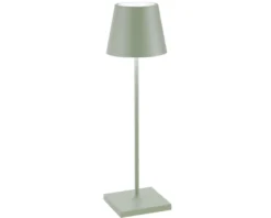 Lampada da tavolo poldina pro micro salvia Zafferano