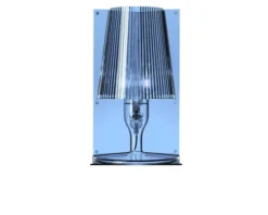 Lampada da tavolo take blu Kartell