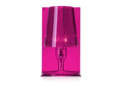 Lampada da tavolo take rosa Kartell