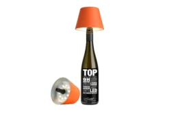 Lampada per bottiglie top 2.0 arancione Sompex