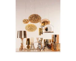 Lampada sospensione bloom bronzo Kartell
