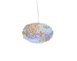 Lampada sospensione bloom lavanda Kartell