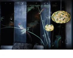 Lampada sospensione bloom menta Kartell