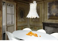 Lampada sospensione bloom nera Kartell