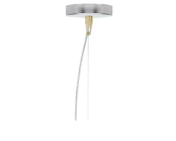 Lampada sospensione e' gialla Kartell