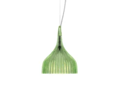 Lampada sospensione e' verde Kartell