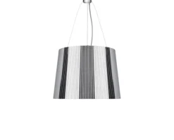 Lampada sospensione gè cromata Kartell