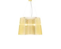 Lampada sospensione gè gialla Kartell