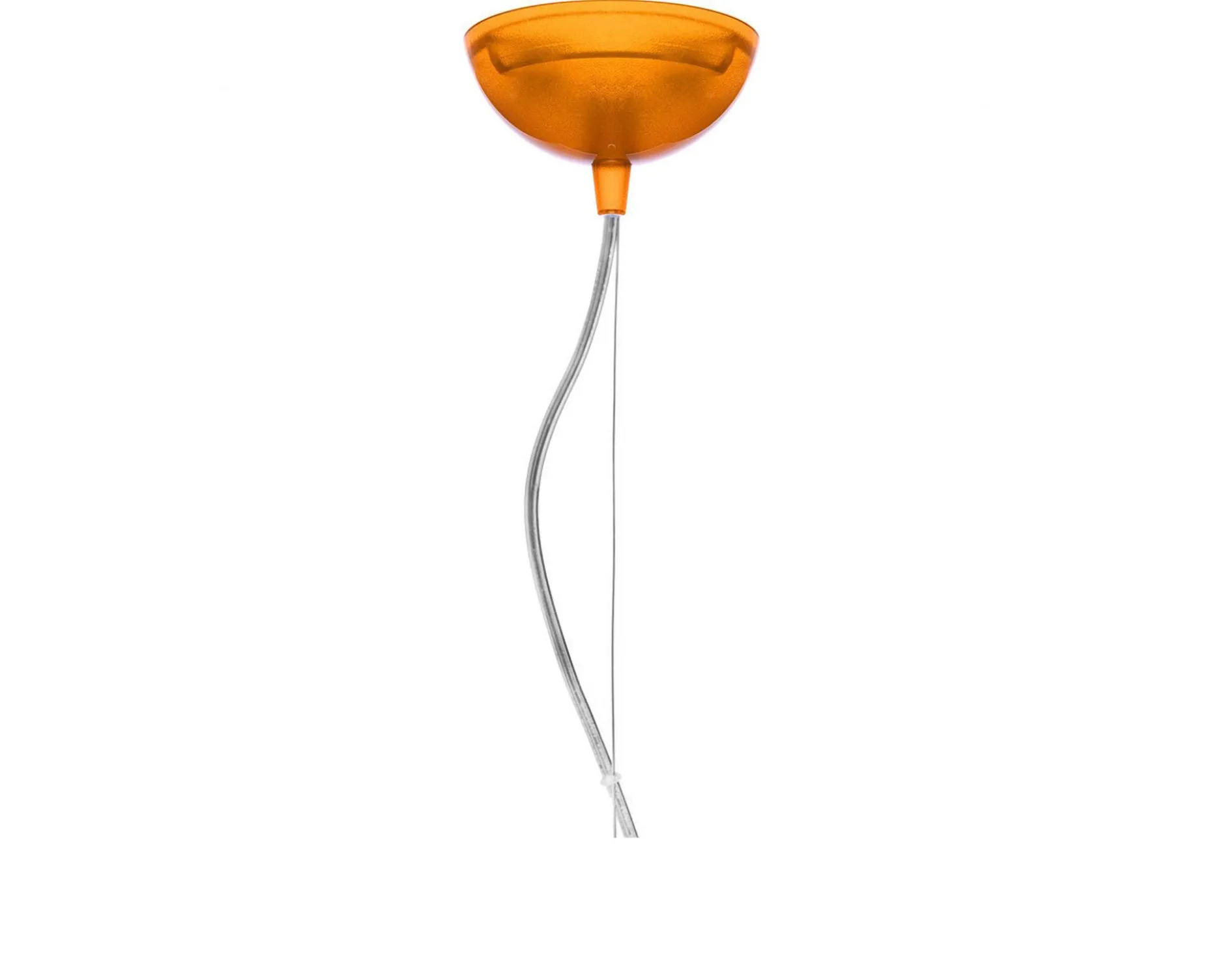 Lampada sospensione planet colore ambra Kartell