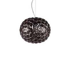 Lampada sospensione planet colore fumè Kartell