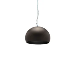 Lampada sospensione small fl/y marrone opaco Kartell