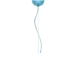 Lampada sospensione small fl/y azzurro nuvola Kartell