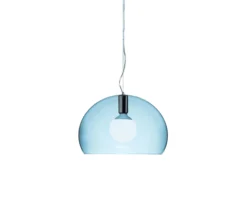 Lampada sospensione small fl/y azzurro nuvola Kartell
