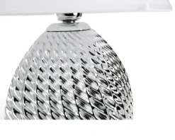 Lampada twist argento bilaminato Selezione zanolli