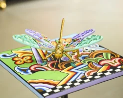 Libellula belle dipinta a mano Tom's drag
