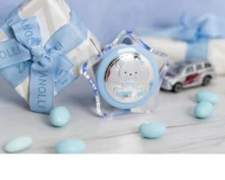 Luce notturna orsetto argento pvd stella celeste Selezione zanolli