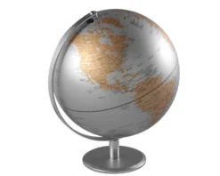 Mappamondo illuminato grigio Selezione zanolli