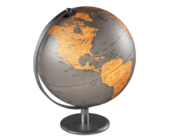 Mappamondo illuminato grigio Selezione zanolli