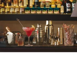 Misurino cocktail bar acciaio ramato Paderno