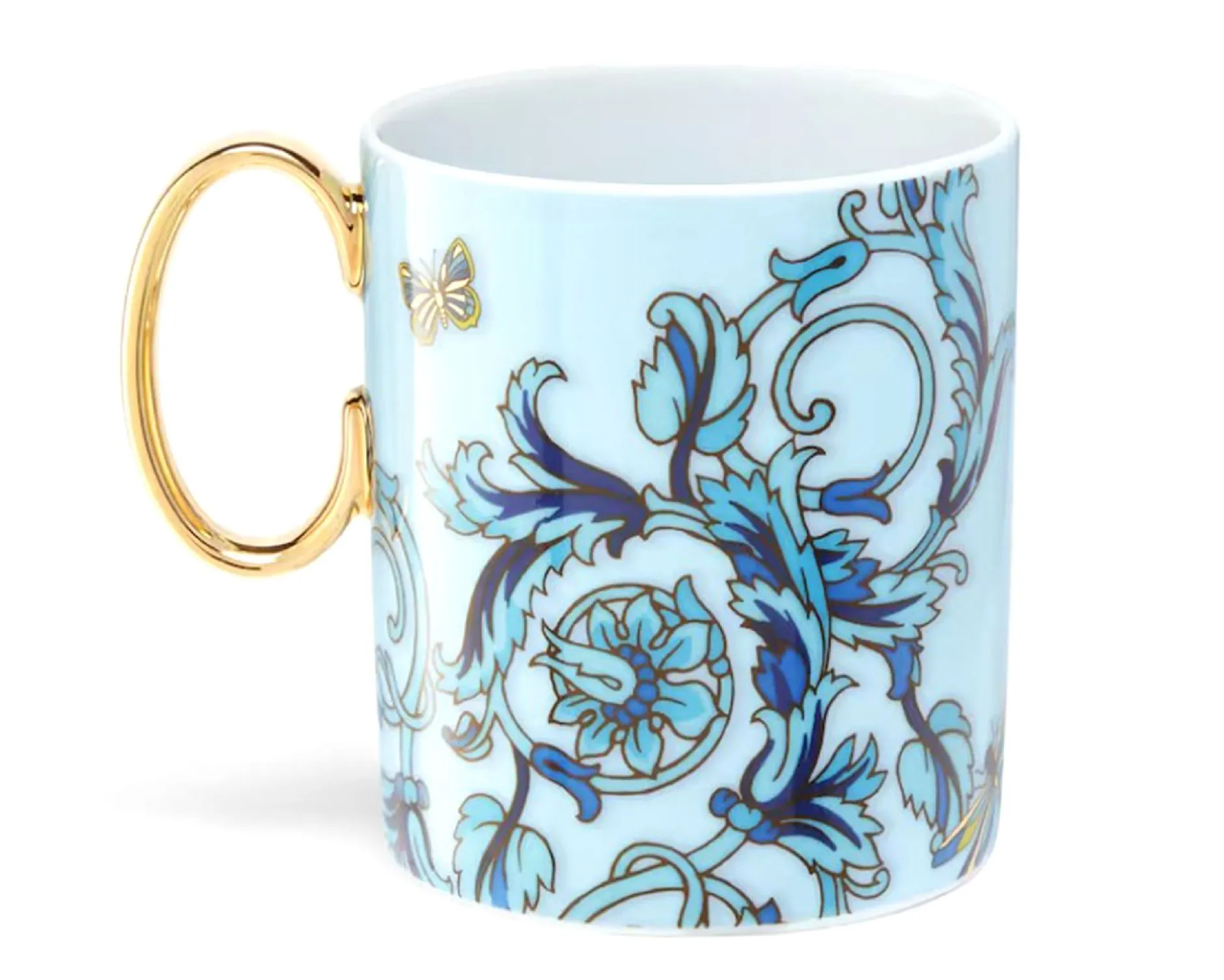 Mug le jardin anniversary porcellana blue Versace