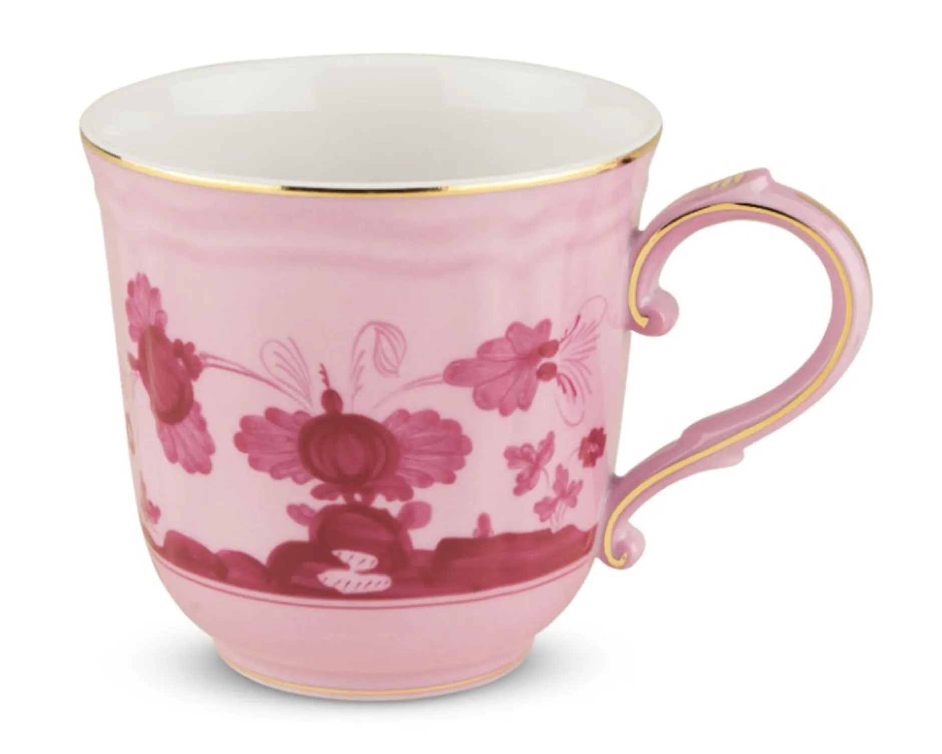 Mug oriente italiano porpora porcellana Richard ginori