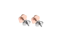 Orecchini a fiore oro 750‰ con diamante Selezione zanolli